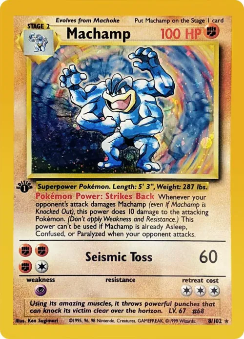 Machamp - Base Set Shadowless