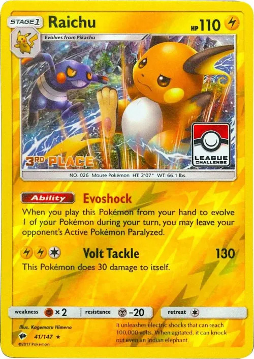 Raichu - 2nd Place