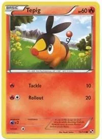 Tepig - Cosmos Holo