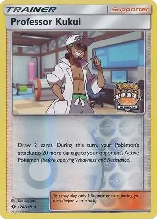 Professor Kukui - Reverse Holo