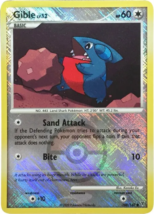 Gible - Reverse Holo