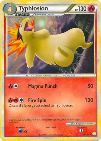 Typhlosion - Cracked Ice Holo