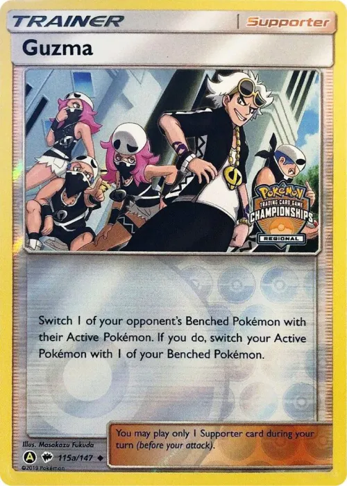 Guzma - Reverse Holo