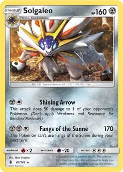 Solgaleo - Sm Guardians Rising