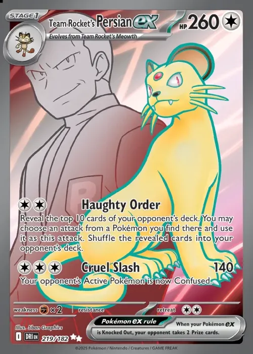 Team Rocket's Persian ex