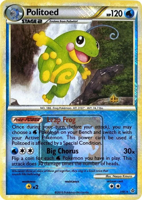 Politoed - Reverse Holo