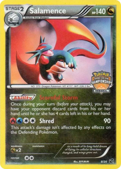 Salamence - Reverse Holo
