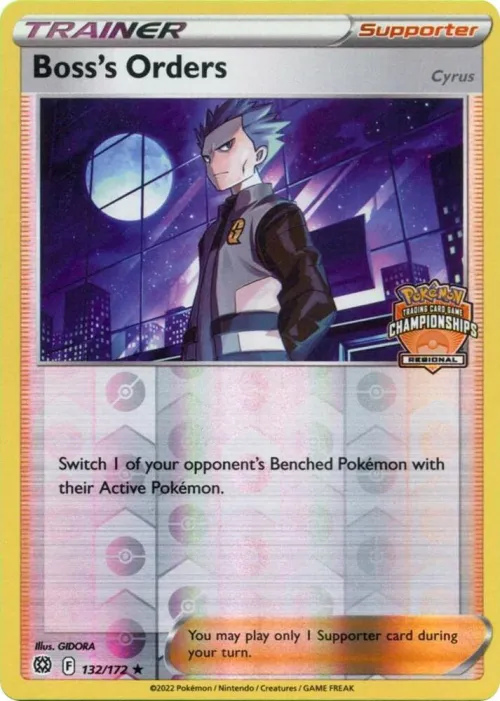 Boss's Orders - Reverse Holo