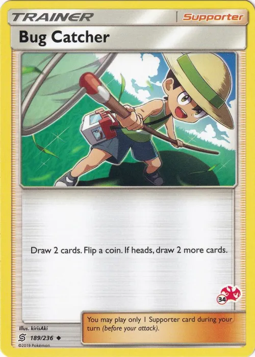 Bug Catcher - 26 Pikachu Stamped