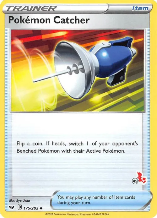 Pokemon Catcher - 54 Cinderace Stamped
