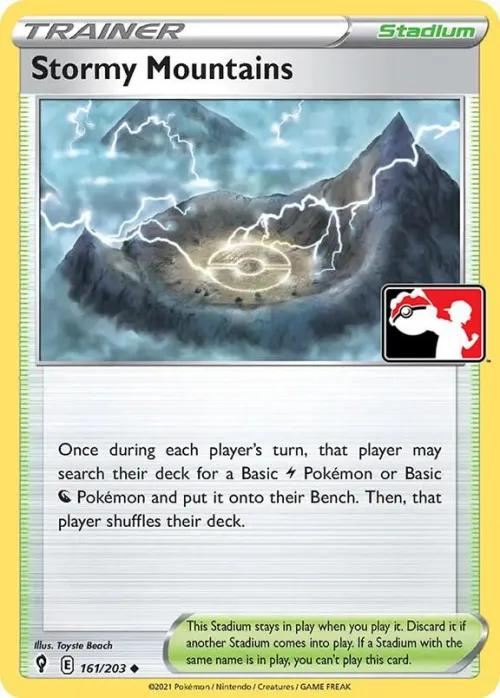 Stormy Mountains - Holo