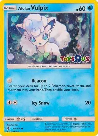 Alolan Vulpix - Toys R Us Promo