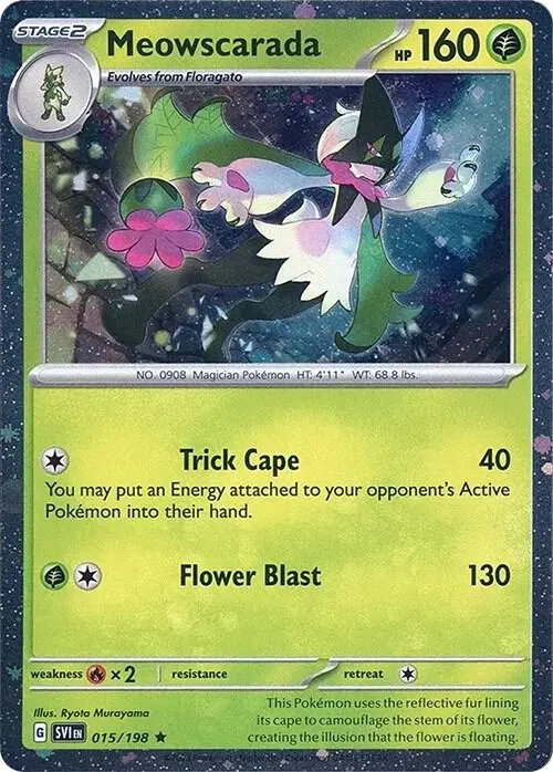 Meowscarada - Sparkle Holo