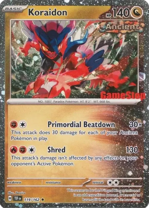 Koraidon - Cosmos Holo