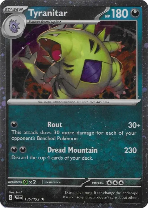 Tyranitar - Cosmo Foil