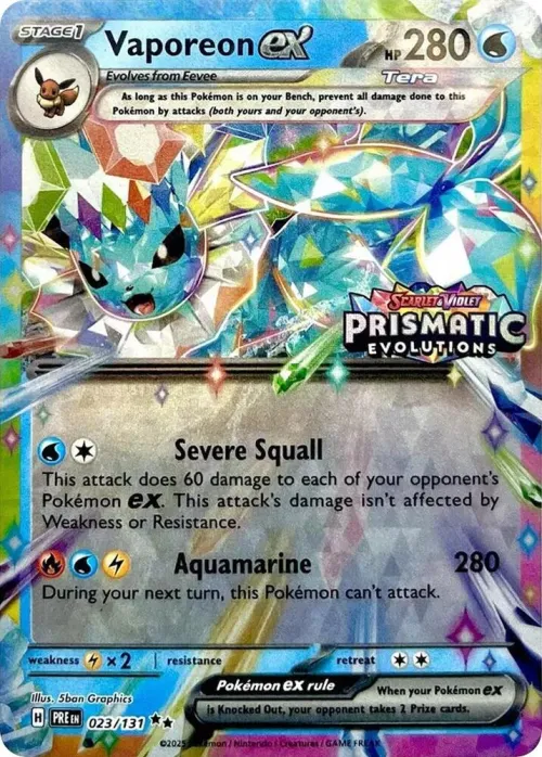 Vaporeon ex