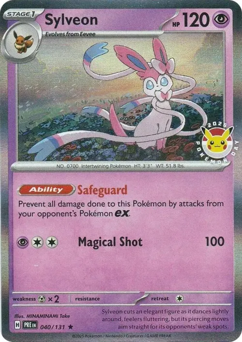 Sylveon - Cosmos Holo