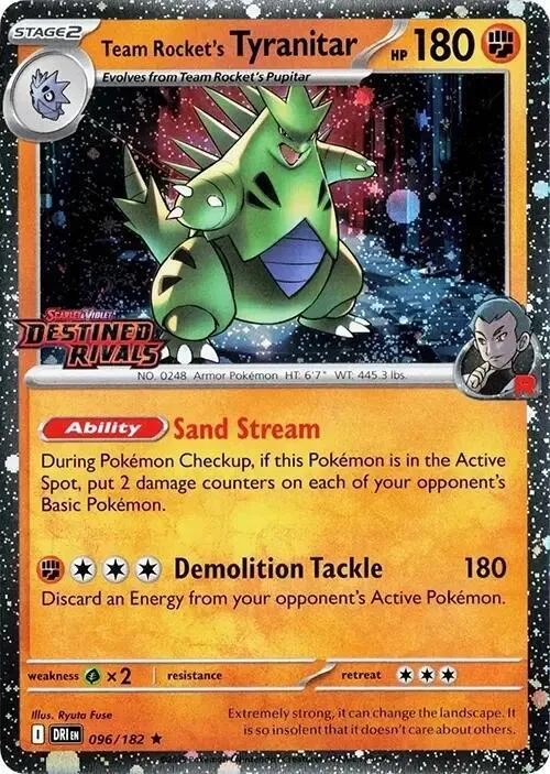 Team Rocket's Tyranitar - Pokemon Center Exclusive