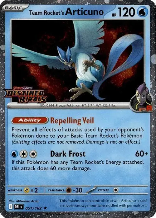 Team Rocket's Articuno - Holo