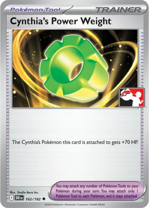 Cynthia's Power Weight
