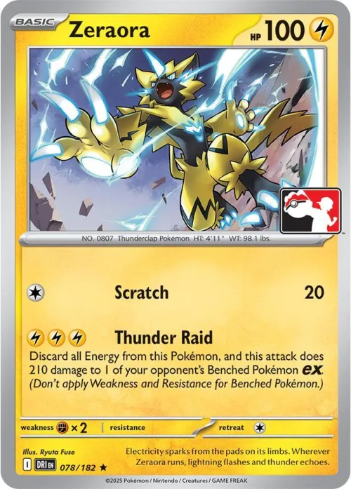 Zeraora - Cosmos Holo