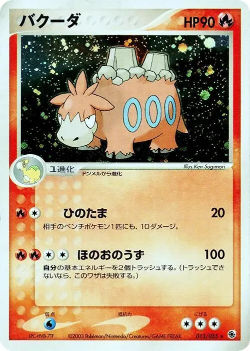 Camerupt - 1st Edition Holo