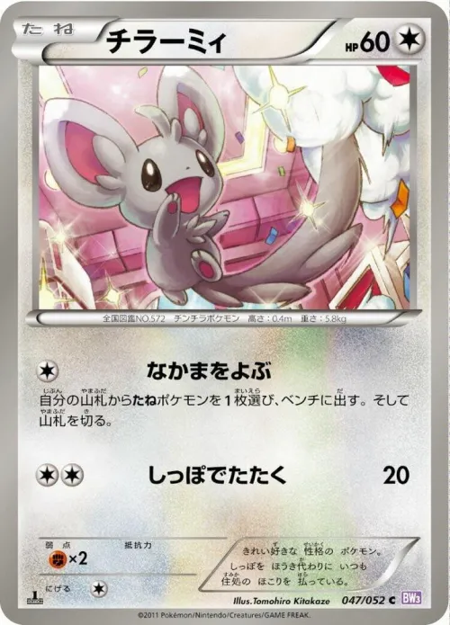Minccino - 1st Edition