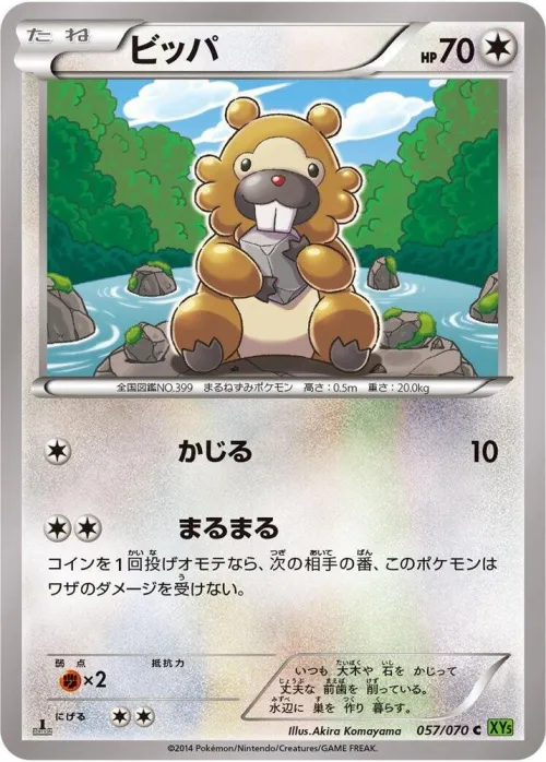 Bidoof - 1st Edition