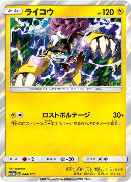 Raikou - Mirror Holofoil