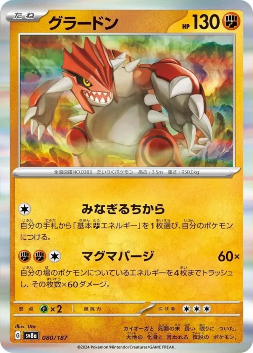 Groudon - Holo