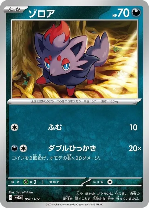 Zorua - Master Ball Pattern