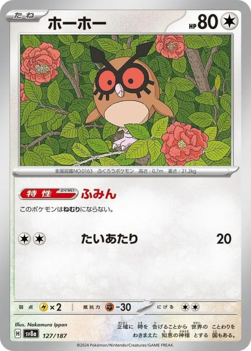 Hoothoot - Mirror Foil