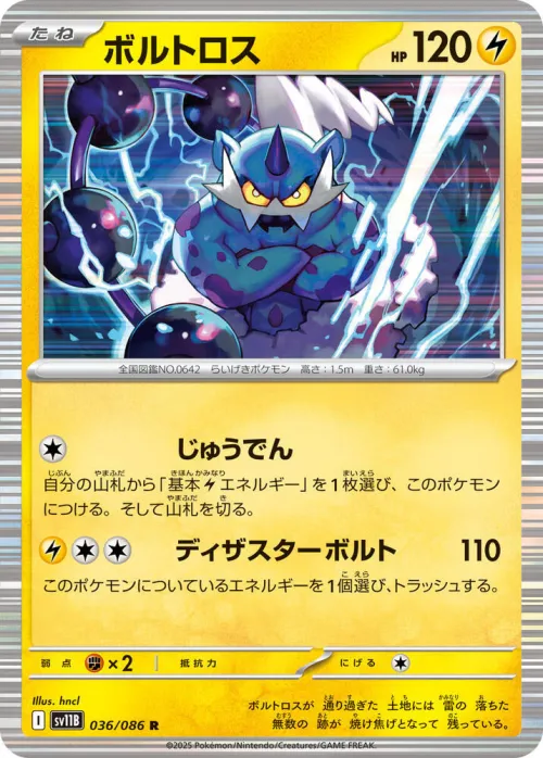 Thundurus - Holo