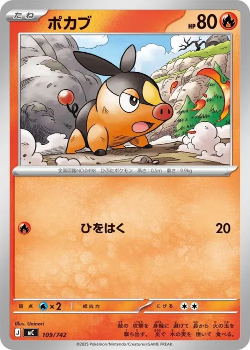 Tepig - Mirror Holo