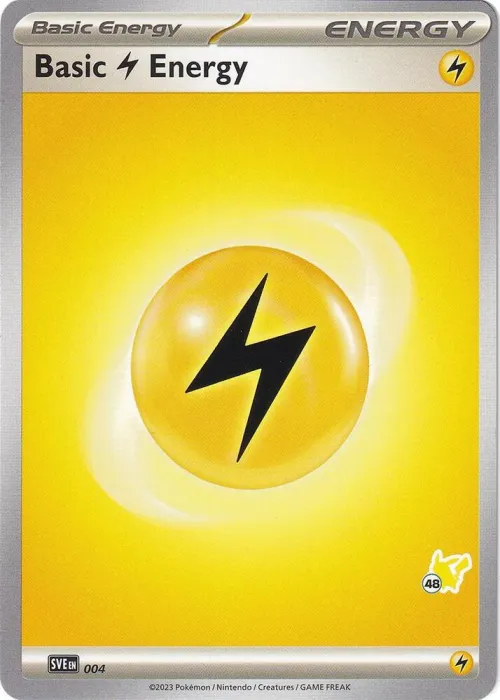 Basic Lightning Energy - Pikachu 48