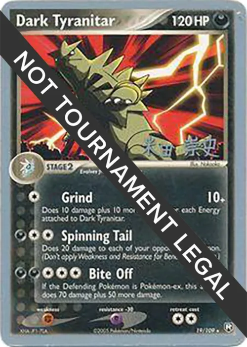 Dark Tyranitar