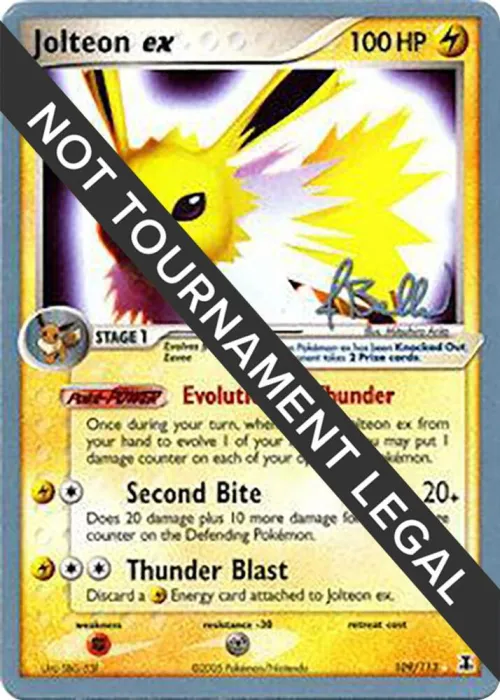 Jolteon ex - 2007 Jun Hasebe