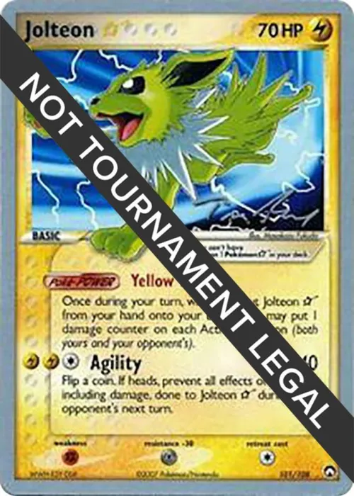 Jolteon Star - 2007 Tom Roos