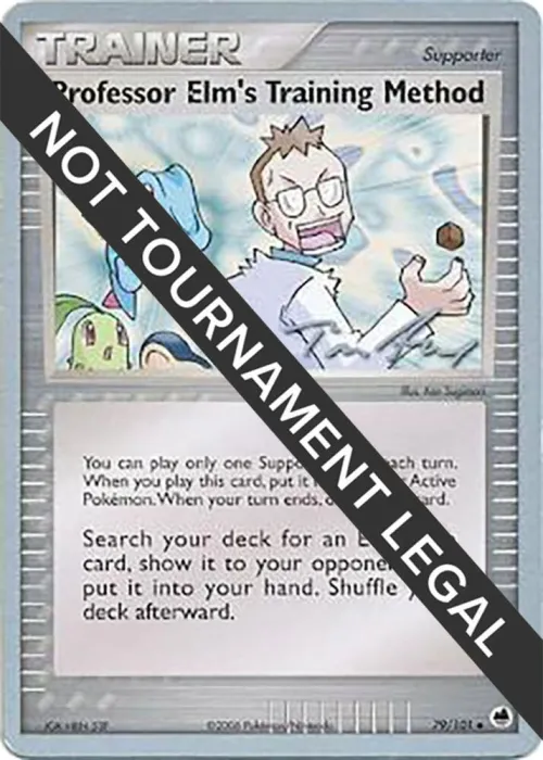 Professor Elm's Training Method - 2007 Tom Roos