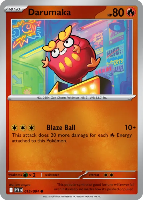 Darumaka - Reverse Holo