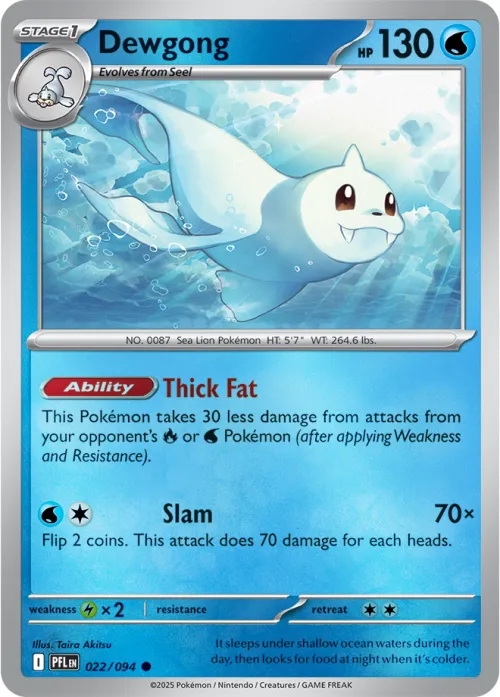 Dewgong - Reverse Holo