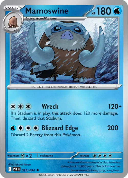 Mamoswine - Reverse Holo