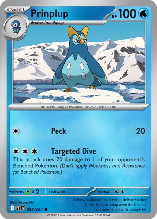 Prinplup - Reverse Holo