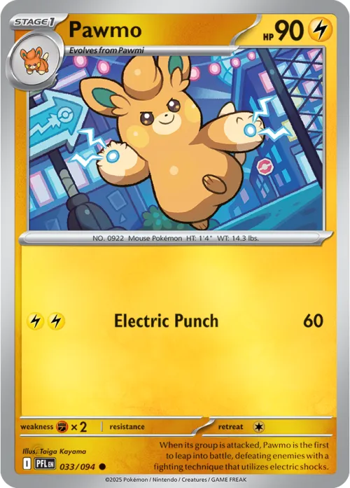 Pawmo - Reverse Holo