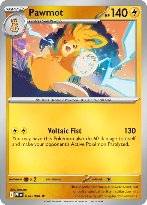 Pawmot - Reverse Holo