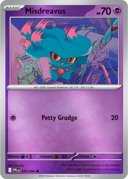 Misdreavus - Reverse Holo