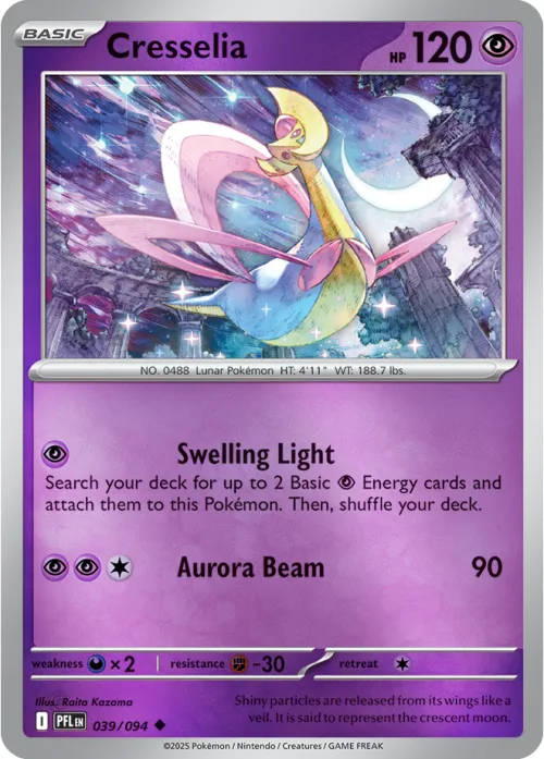 Cresselia - Reverse Holo