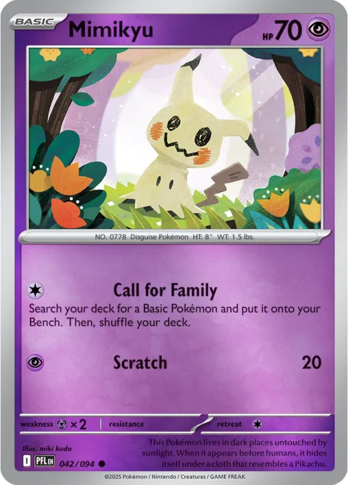 Mimikyu - Reverse Holo