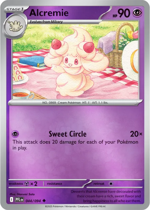 Alcremie - Reverse Holo