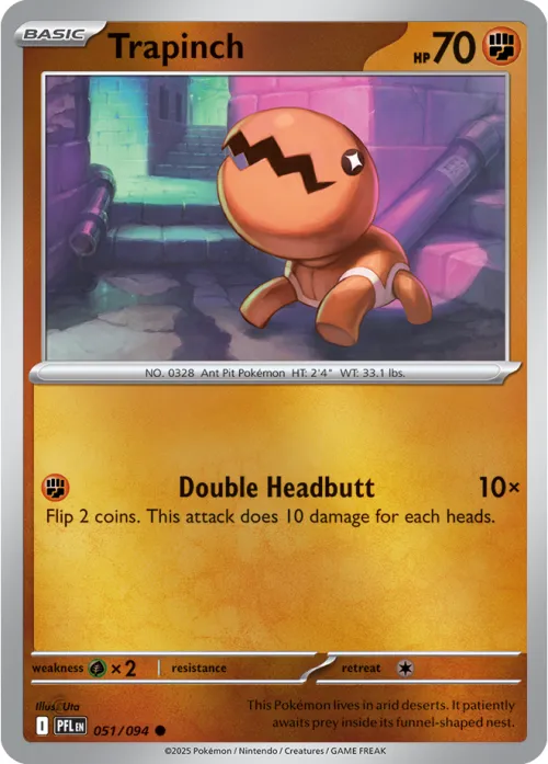 Trapinch - Reverse Holo